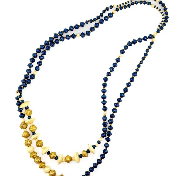 Noonday Collection Chateau Necklace Hand Made Boutique - Picture 4 of 4